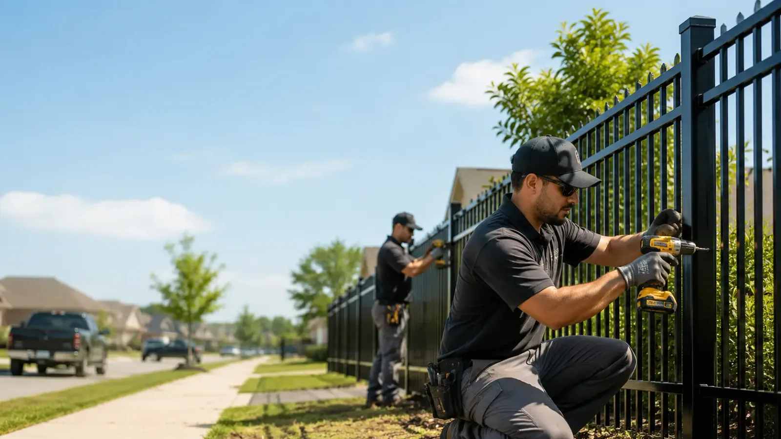 Metal Fence Installation in Burson, CA